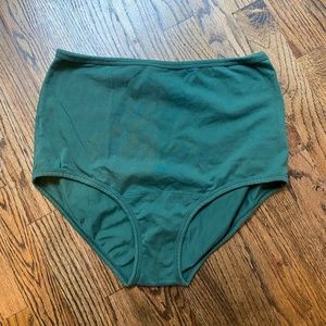 COPY - ARQ high rise undies - XL Green